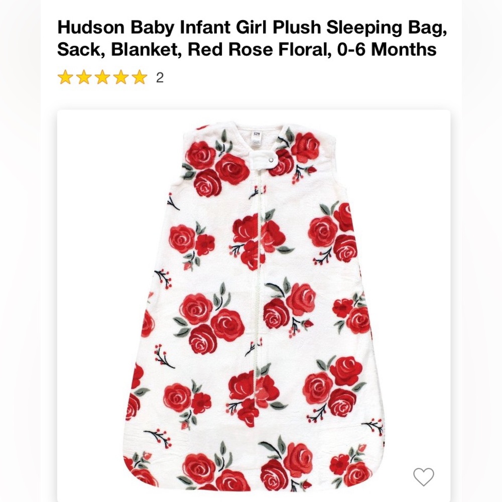 Hudson baby zipper up baby blanket